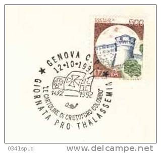 1991 Italia  Genova  Cristoforo Colombo - Explorers