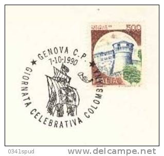 1990 Italia  Genova Cristoforo Colombo - Explorers