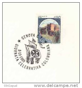 1989 Italia  Genova Cristoforo Colombo - Explorers