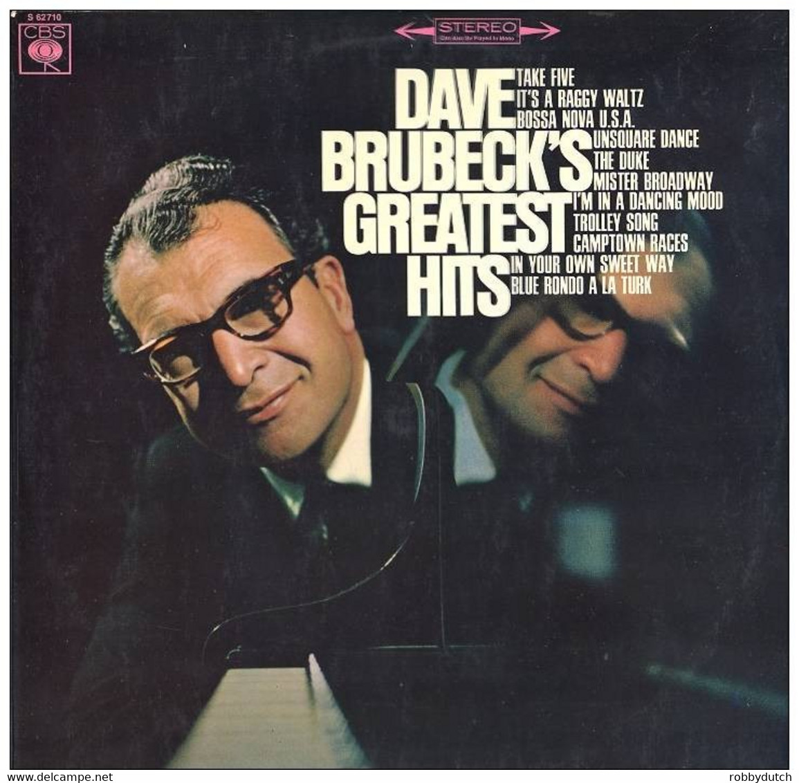 * LP * DAVE BRUBECK'S GREATEST HITS (Holland 1966) - Jazz