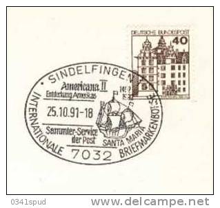 1991 Allemagne Sindelfingen  Cristoforo Colombo - Explorers