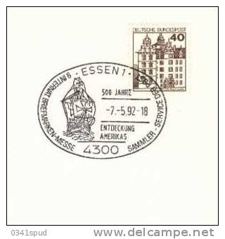 1992 Allemagne Essen Cristoforo Colombo - Erforscher