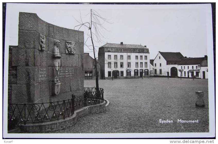 CP Foto De EIJSDEN / EYSDEN " Monument " . - Eijsden