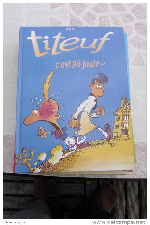 Album Double Titeuf C´est Pas Juste / Titeuf Et Le Derrière Des Choses - Titeuf