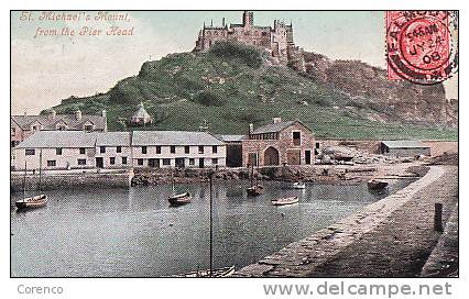 GB  ST MICHAEL MOUNT   Circulée 1908 - Other & Unclassified