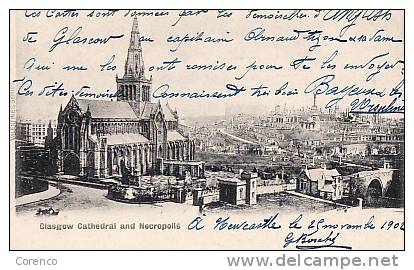 GB   GLASGOW  Cathedral And Necropolis   écrite 1902 - Lanarkshire / Glasgow