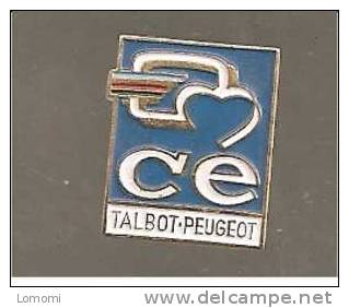 TALBOT PEUGEOT     ...  RARE..  . - Peugeot