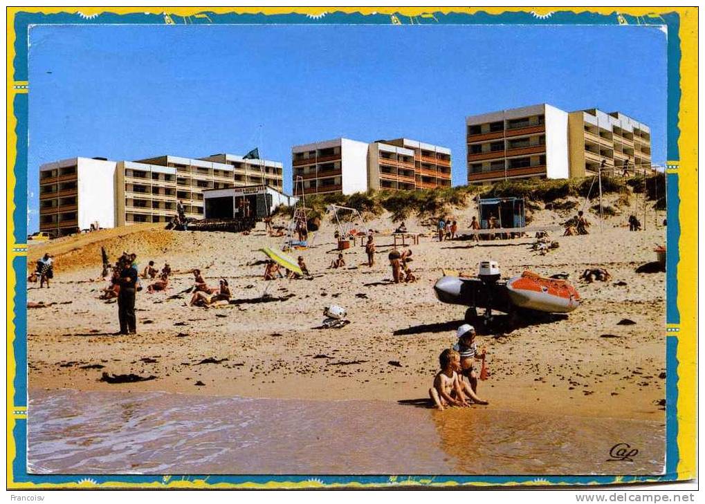 Saint Hilaire De Riez 1974  Merlin Plage Edit Cap N° 1508 Zodiac - Saint Hilaire De Riez