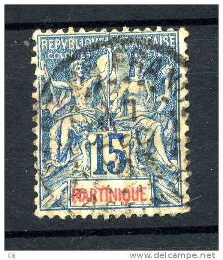 Martinique  :  Yv  36  (o)     ,  N2 - Used Stamps