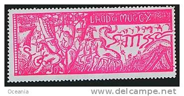 Land Of Muggy Fantasy Stamp First Contemporary Issue. 'The Pink Issue'. - Cinderellas