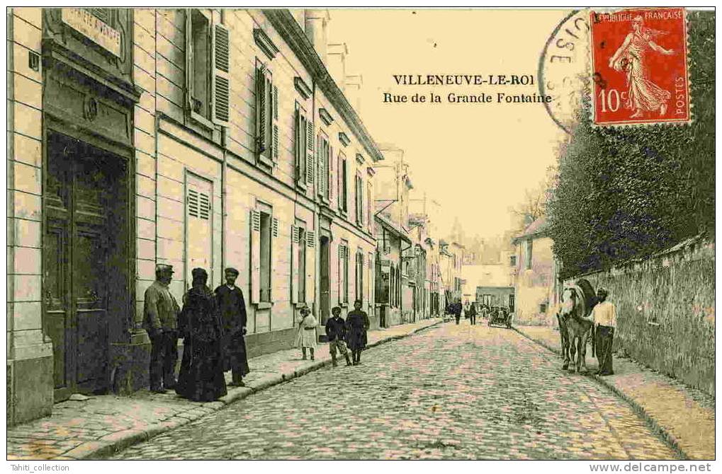 VILLENEUVE-le-ROI - Rue De La Grande Fontaine - Villeneuve Le Roi