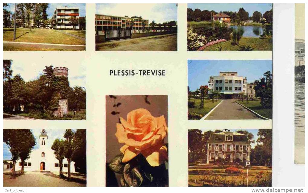 CPA 94 LE PLESSIS TREVISE MULTIVUES - Le Plessis Trevise