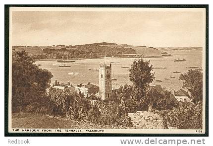 J. Salmon Postcard The Harbour From The Terraces Falmouth Cornwall - Ref B117 - Falmouth