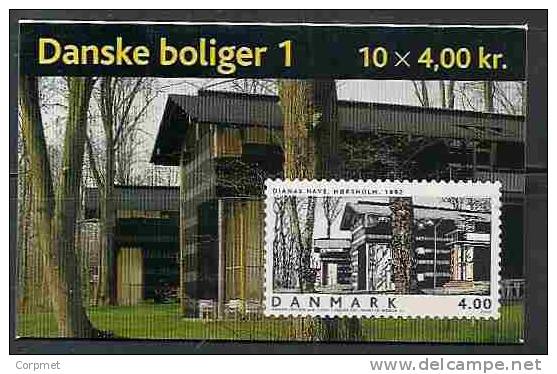 DENMARK - HOUSES - ARCHITECTURE -  2003 - Michel # 1339  - Complete  BOOKLET - CARNET -   VF USED - Libretti