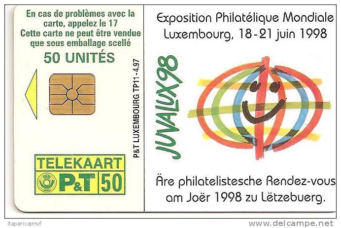 Telecarte LUXEMBOURG :   F   TP  11 - Luxembourg