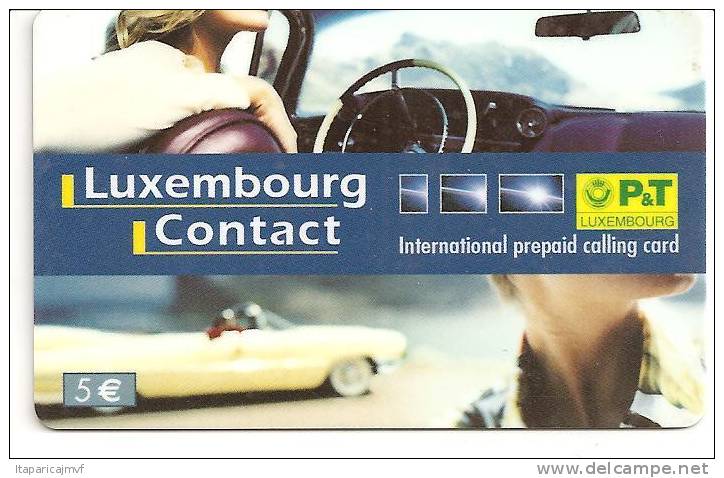 Telecarte LUXEMBOURG :    Prépayé Voiture - Luxembourg