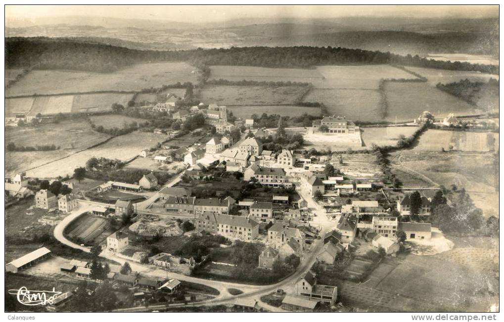 CPSM Montsauche - Vue Générale Aérienne - Montsauche Les Settons