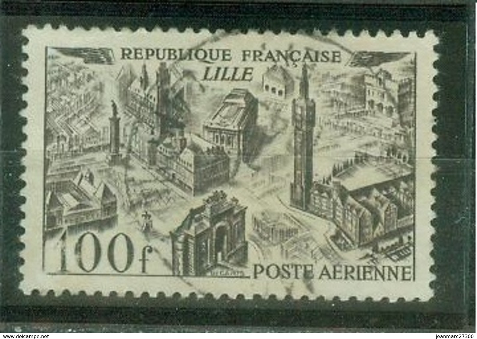 FRANCE POSTE AERIENNE YT 24 Oblitéré - 1927-1959 Used