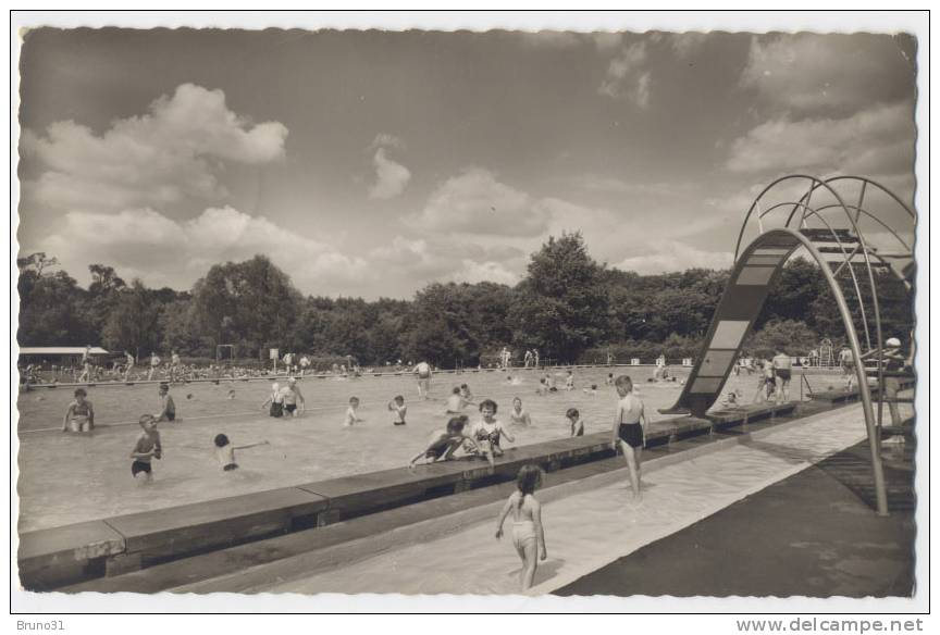 KANDEL / PFALZ  - Schwimmbad - Piscine  , Petit Format 9*14 . - Kandel