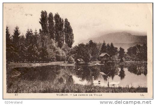 Voiron - Le Jardin De La Ville - Voiron