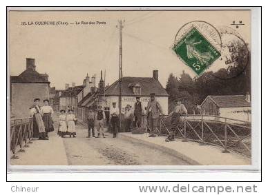 LA GUERCHE LA RUE DES PONTS - La Guerche Sur L'Aubois