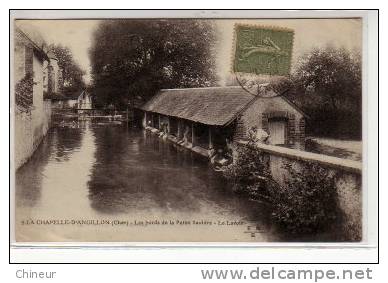 LA CHAPELLE D'ANGILLON LES BORDS DE LA PETITE SAULDRE LE LAVOIR - Les Aix-d'Angillon