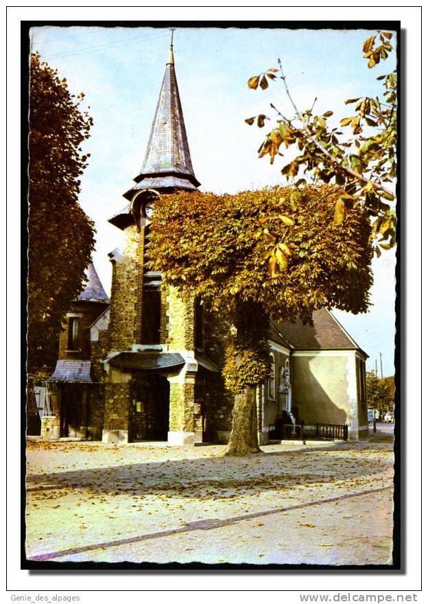 93 GOURNAY, L´église, CPSM 10x15 Ed Raymon, Voyagé - Gournay Sur Marne