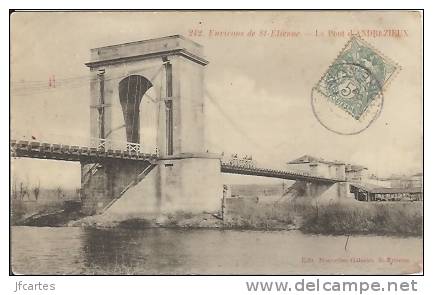 42 - ANDREZIEUX - Environs De St Etienne - Le Pont D´ Andrézieux - Andrézieux-Bouthéon