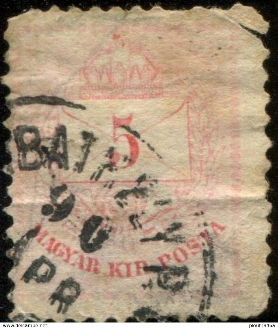 Pays : 226 (Hongrie : Royaume (François-Joseph Ier))  Yvert Et Tellier N° :   20 (A) (o) - Used Stamps