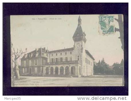 28140 Tullins Hotel De Ville édit.bernard Guelle N° 118 Couleur   Belle Carte - Tullins