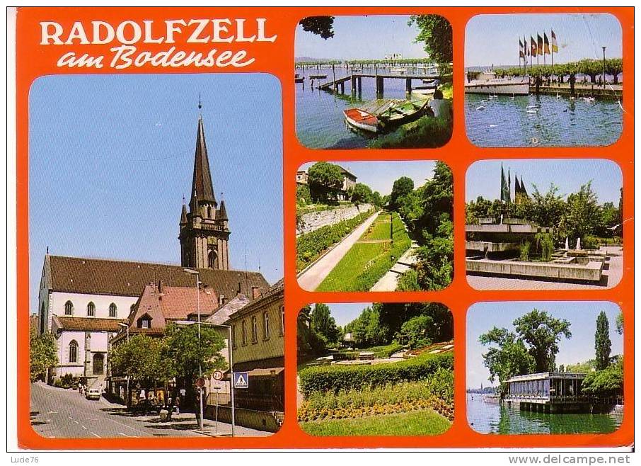 RADOLFZELL  AÃ¹  BODENSEE - 7 Vues - Radolfzell