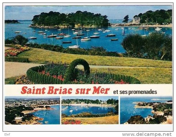 SAINT-BRIAC-sur-MER (Ille-et-Villaine, 35) : Plages De La Grande Et Petite Salinette; Port Du Béchet, Le Nessey  ; TB - Saint-Briac