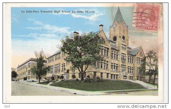 LA SALLE -PERU Township High School , LA SALLE, Illinois,U.S.A.  ; TB - Altri & Non Classificati