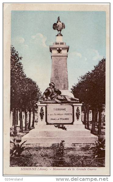 Sissonne - Monument De La Grande Guerre - Sissonne