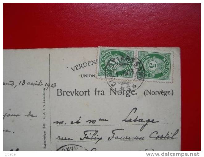 Laerdal, Sogn Stamped - Norvège