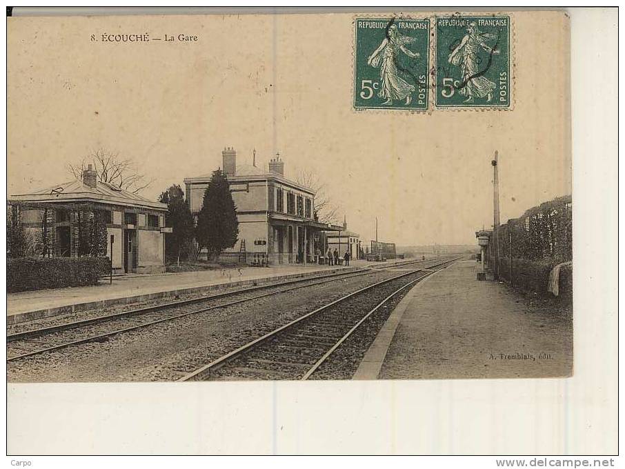 ÉCOUCHÉ - La Gare. - Ecouche