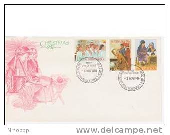 Australia   1986  Christmas FDC - FDC