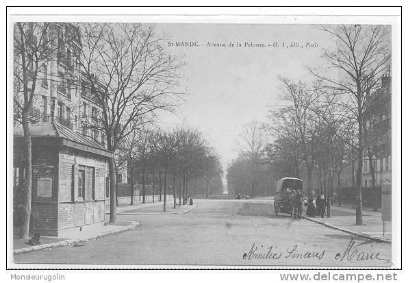 94 ) SAINT MANDE, Avenue De La Pelouse, G.I. Edit, ANIMEE - Saint Mande