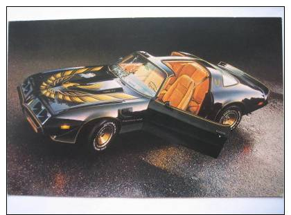 |||| AUTOMOBILE ||||  PONTIAC FIREBIRD 1980              VINTAGE US CAR DEALER - Passenger Cars