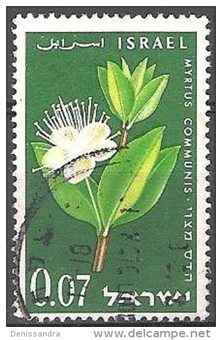 Israel 1961 Michel 237 O Cote (2007) 0.30 Euro Myrte Cachet Rond - Used Stamps (without Tabs)