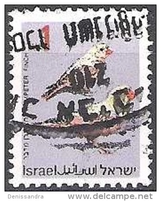 Israel 1995 Michel 1333 XB O Cote (2007) 1.00 Euro Le Roselin Githagine Cachet Rond - Oblitérés (sans Tabs)