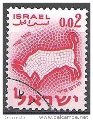 Israel 1961 Michel 225 O Cote (2007) 0.25 Euro Signe Zodiaque Taureau Cachet Rond - Used Stamps (without Tabs)