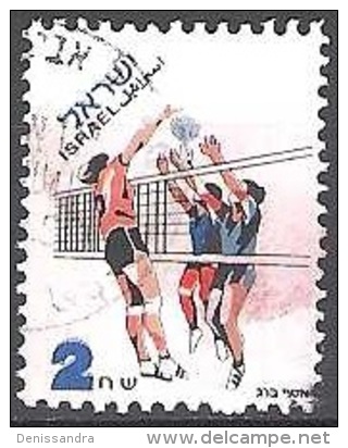 Israel 1996 Michel 1364 O Cote (2007) 1.25 Euro Volleybal Cachet Rond - Usados (sin Tab)