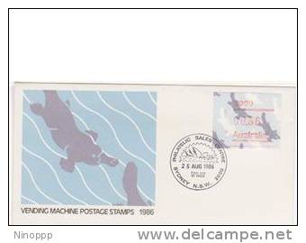 Australia   1986  Frama Platypus 36c With Postcode  FDC - FDC