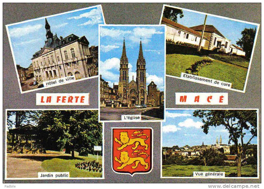 Carte Postale 61.  La Ferte Mace  Trés Beau Plan - La Ferte Mace