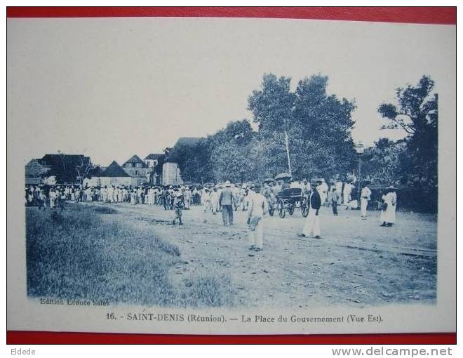 Place Du Gouvernement No 16 Vue Est Edition Leonce Salez - Saint Denis