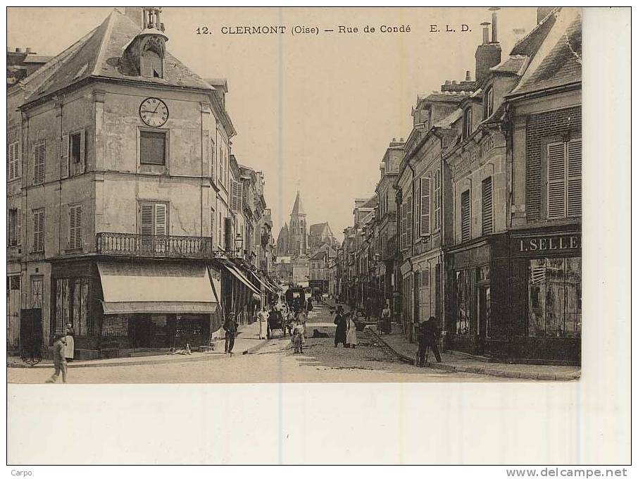 CLERMONT. - Rue Condé. - Clermont