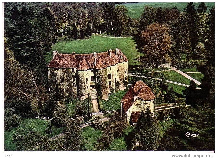 HARCOURT -  Vue Aérienne -  Le Château  -n°  Cl 495 83 - Harcourt