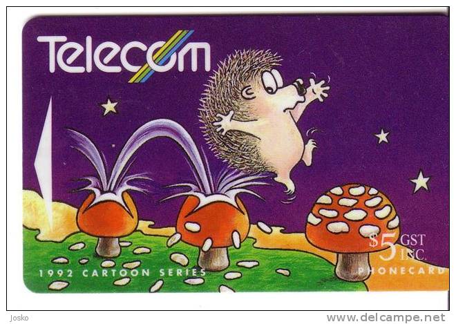 MUSHROOMS - New Zealand Old Card * Mushroom Champignon Fungi Champignons Fungus Pilz Champiñon Fungo Champiñones Funghi* - Nuova Zelanda