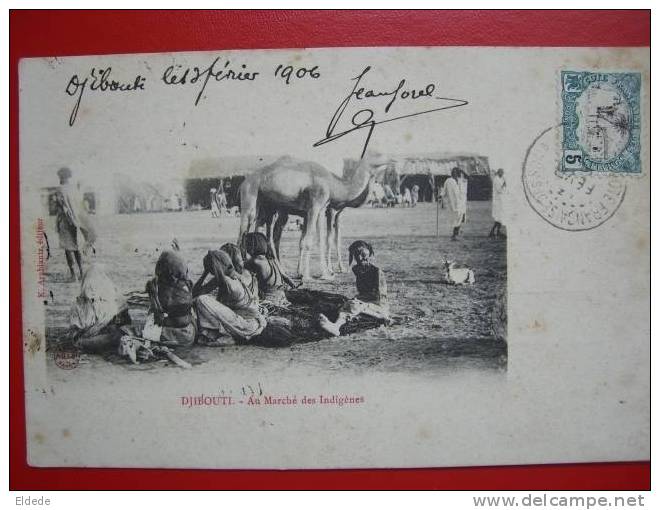 Au Marché Des Indigenes Voyagé - Djibouti